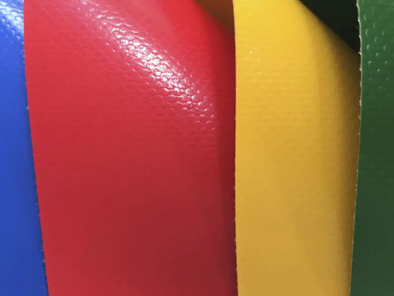 1050GSM 1000D30X32 Färgglad membranstruktur PVC-belagd polyesterväv