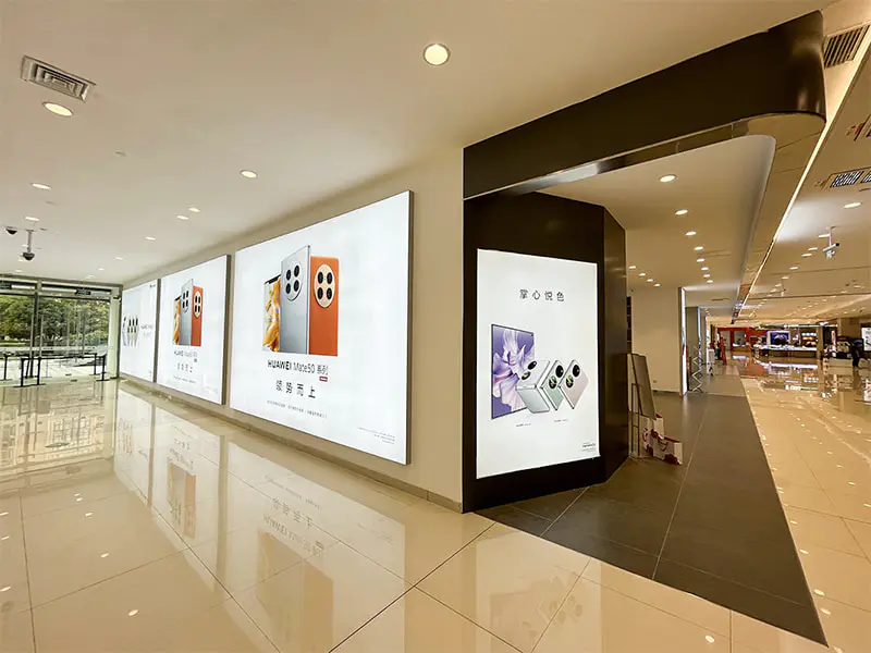 Reklam/UV, Eco-Solvent Printing Bakgrundsbelyst Banner Tyg Film Reklam/UV, Eco-Solvent Printing Bakgrundsbelyst Banner Tyg Film